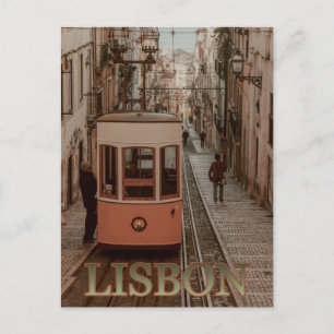 Lissabon, Portugal  Postkarte