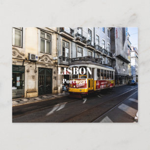 Lissabon, Portugal Postkarte
