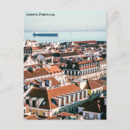Lissabon, Portugal Postkarte