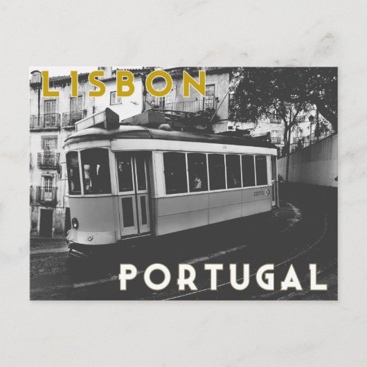 Lissabon Portugal  Postkarte (Vorderseite)