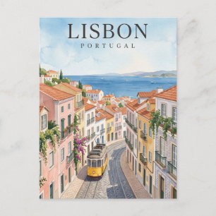 Lissabon Portugal Postkarte
