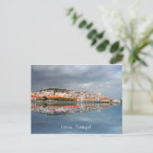 Lissabon Portugal Postkarte (Stehend Vorderseite)