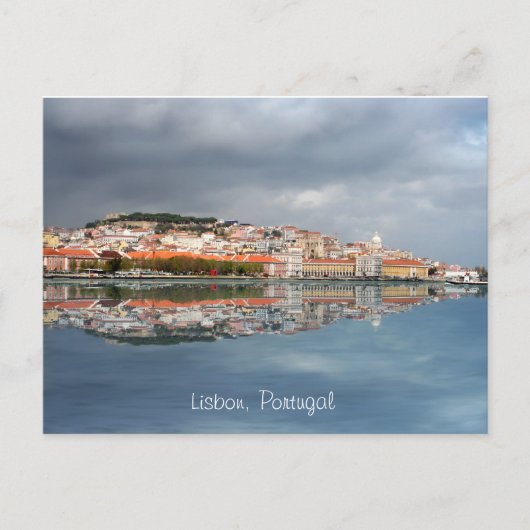 Lissabon Portugal Postkarte (Vorderseite)