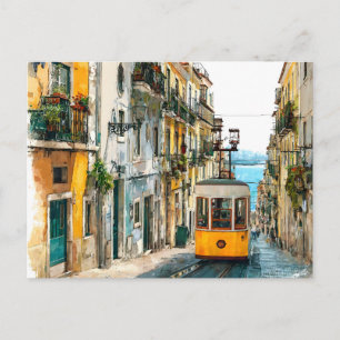 Lissabon Portugal Postkarte Reise Urlaub Lisboa 