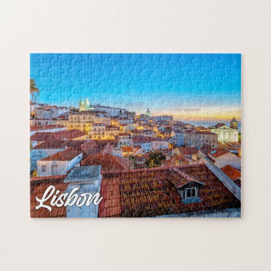 Lissabon, Portugal Puzzle (Horizontal)