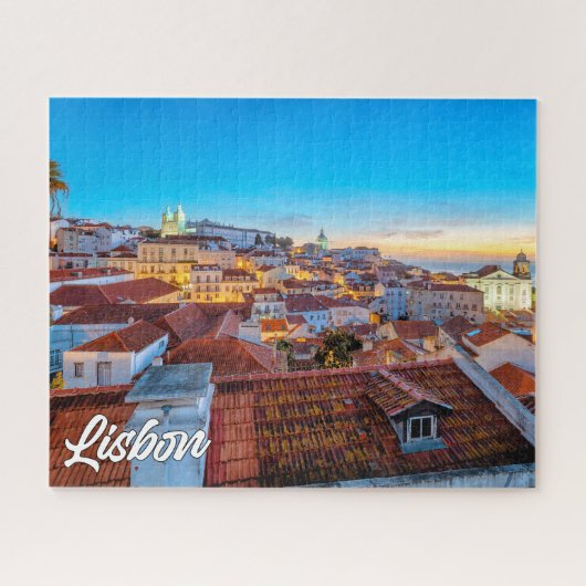 Lissabon, Portugal Puzzle (Horizontal)