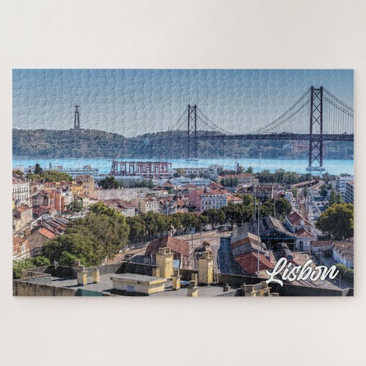 Lissabon, Portugal Puzzle (Horizontal)