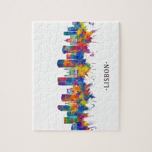 Lissabon Portugal Puzzle (Vertikal)