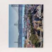 Lissabon, Portugal Puzzle (Vertikal)