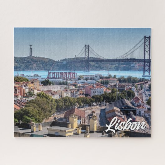 Lissabon, Portugal Puzzle (Horizontal)