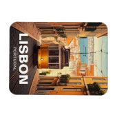 Lissabon Portugal - Reise Magnet (Horizontal)