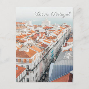 Lissabon Portugal - Reise-Postkarte Einladungspostkarte