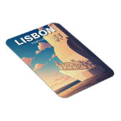 Lissabon Portugal Reisedenkmal für Entdeckungen Magnet (Rechte Seite)