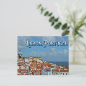 Lissabon, Portugal Reisekarte Postkarte (Stehend Vorderseite)