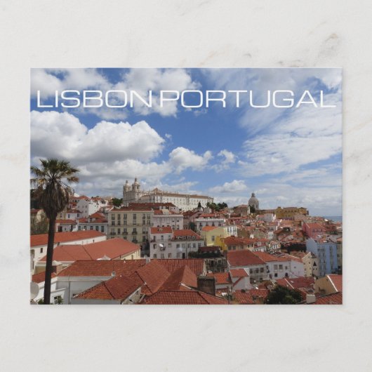 Lissabon, Portugal Reisekarte Postkarte (Vorderseite)