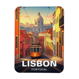 Lissabon Portugal Reisen Alfama National Pantheon Magnet