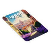 Lissabon Portugal Reisen Alfama National Pantheon Magnet (Rechte Seite)