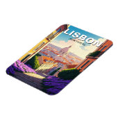 Lissabon Portugal Reisen Alfama National Pantheon Magnet (Linke Seite)