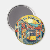 Lissabon Portugal Reisen Alfama National Pantheon Magnet (Vorderseite/Rückseite)