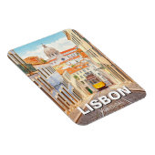 Lissabon Portugal Reisen Alfama National Pantheon Magnet (Rechte Seite)