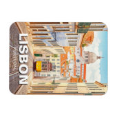 Lissabon Portugal Reisen Alfama National Pantheon Magnet (Horizontal)