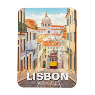 Lissabon Portugal Reisen Alfama National Pantheon Magnet