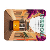 Lissabon Portugal Reisen Gelbe Straßenbahn Magnet (Horizontal)