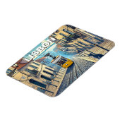 Lissabon Portugal Reisen nach Bica Funicular Magnet (Linke Seite)