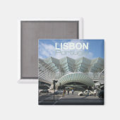 Lissabon Portugal Reisen Souvenir-Kühlschrankmagne Magnet (Vorderseite/Rückseite)