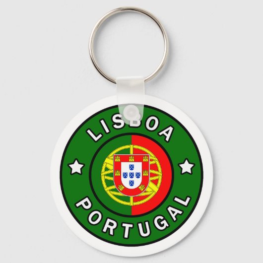 Lissabon Portugal Schlüsselanhänger (Vorderseite)