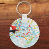 Lissabon, Portugal Schlüsselanhänger (Vorderseite)