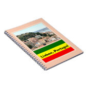 Lissabon, Portugal - Skyline Notizblock (Rechte Seite)