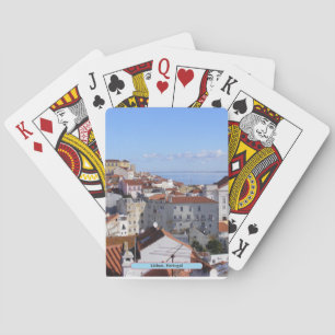 Lissabon, Portugal Spielkarten