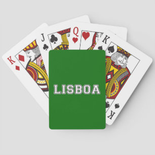 Lissabon Portugal Spielkarten