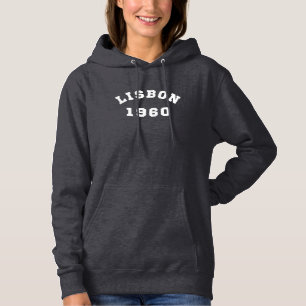 Lissabon Portugal Stadt 1960 Vintage Hoodie