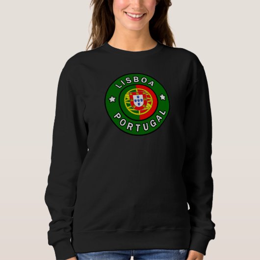 Lissabon Portugal Sweatshirt (Vorderseite)