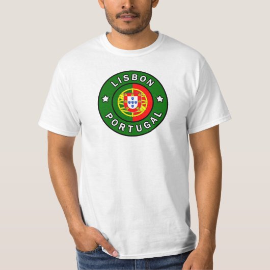 Lissabon Portugal T-Shirt (Vorderseite)