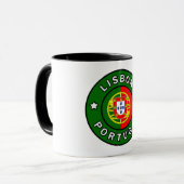 Lissabon Portugal Tasse (Vorderseite Links)