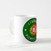 Lissabon - Portugal-Tasse Kaffeetasse (Vorderseite Links)