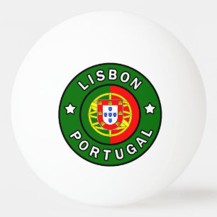 Lissabon Portugal Tischtennisball