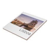 Lissabon Portugal Torre de Belém Sunset Holiday Fliese (Seite)