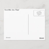 Lissabon Postcard Torre de Belem Postkarte (Rückseite)