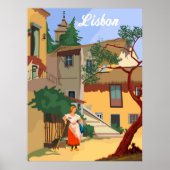 Lissabon Poster (Vorne)