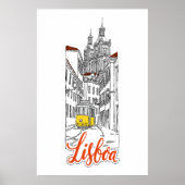 Lissabon Poster (Vorne)