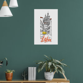 Lissabon Poster
