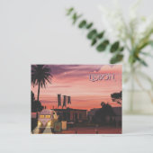 Lissabon Postkarte (Stehend Vorderseite)
