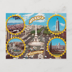 Lissabon - Postkarte