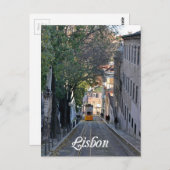 Lissabon Postkarte (Vorne/Hinten)