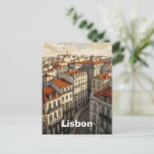 Lissabon-Reise Postkarte (Stehend Vorderseite)
