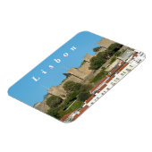 Lissabon. Saint George Castle. Magnet (Linke Seite)